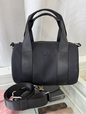 Lululemon Knit Nylon Mini Barrel Duffle Bag 5L